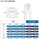 Mens Winter Ultra-soft Fleece Lined Thermal Top   Bottom Long John Underwear Set