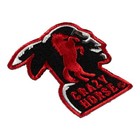 Crazy Horse Profile Silhouette Patch  South Dakota Patches