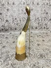 Vintage Silver Russian Soviet Ussr Drinking Horn Cup Bird 8 