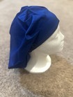 Vital Threads Scrub Hat Bouffant Style Violet Blue