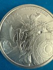 Eric Bloodaxe Round Vikings Raiders Art Round Coin  - Silver 1 Oz Legendary Warr