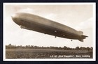 Germany To Russia 1930 Graf Zeppelin Post Card To Moscow On Original Photo Card