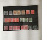 Czechoslovakia 1939 Collection Stamps With Overprint  Mh - Mnh Mostly Signature 