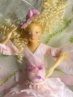Delton Products Fine Collectibles Pink Resin Feather Fairy 8 5  Doll Ornament