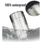 Titanium Waterproof Pill Case   Portable Travel Pill Box Organizer   Bpa Free