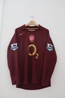 Thierry Henry Arsenal 2005 2006 L s Home Jersey