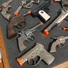 Vintage Cap Gun Lot Hubley Kilgor National Etc