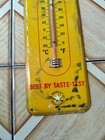 Vintage Glass Thermometer Royal Crown Cola No Porcelain 40 s-50 s Era  model B 