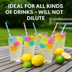 18-pack Reusable Ice Cubes     1  Square Bpa-free Multicolor Chilling Cubes