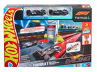 Hot Wheels Racing Formula 1 Grid Start Track Set   2 F-1 Cars Sealed   Brand New