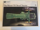 John Deere Precision Classics Model 70 Diesel Tractor Die-cast Model W  Box