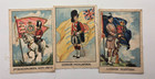 Ww1 Silk My Weekly 10 Trade Cards Soldiers Of The King World War One