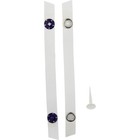 Clip On Towel And Cloth Loops White Set Of 5 Towel Clips For Bath And Kitchen