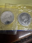 2  Prooflike 1964 Canada Dollar Silver  1 Pl Uncirculated Coin