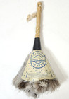  Ostrich Feather Duster 12 In Brown Wooden Handle By Texas Feathers Inc Usa