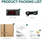 Inkbird Digital Temperature Controller Itc1000 110v Programmable Thermostat Heat