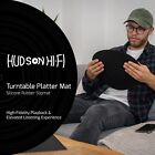 Premium Silicone Turntable Mat     12  Anti-static Slipmat For Enhanced Bass  Stat