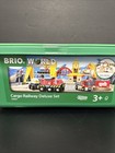 New Brio World Cargo Railway Deluxe Set  Wooden Train Set  Model 33097 Sealed