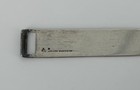 Leonore Doskow Inc  Silver Plate Minimalist Bookmark 1980   s