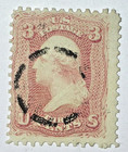     scott   65 Washington Stamp     fancy Cancel     