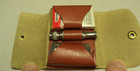 Vintage Gillette Ball Tip Tech Travel Safety Razor In Leather Case