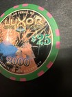  25 Luxor 2000 Las Vegas Nevada  Casino Chip Super Rare