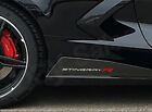 Pair C8 Corvette Stingray R Racing Imsa Decal Sticker C8 Z51 Z06 C8r C8 r