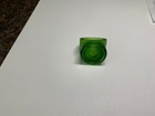 Green Lantern Ring  Thick  Plant-based Translucent Green Resin  Made In Usa