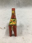 Vtg Swedish Dala Horse Wood Carved Hand Painted