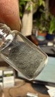  912 Grams Dust From Cutting Murchison Cm2 Meteorite In A Glass Display With Coa