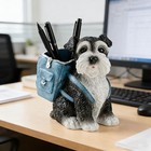 Funny Dog Pen Holder  Pen Holder For Desk Cute  Schnauzer Gifts For Women