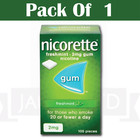 Nicorette Gum Freshmint 2mg 105ct
