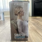 Homedics Gray Massage Pillow Heated Shiatsu   Vibrating Massage