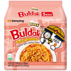 Samyang Buldak Ros   Spicy Chicken Instant Ramen Noodles  5 Pack  4 93 Oz Bags