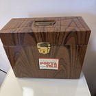 Vintage Metal Storage File Box