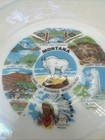 Vintage Montana Souvenir Plate Lusterware 6  Land Of Shining Mountains
