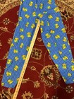 Rare New W Tag Vintage Deadstock Lion King Simba All Over Print Pull On Pant