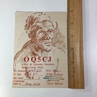 Belgian Congo Africa Qsl Radio Card 1956 Dave Mclean Luputa Lubondai Tshimbulu