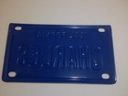 Novelty 1970s California Mini License Plate Bicycle  charles 