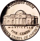 1958 Gem 5 Full Steps Proof Jefferson Nickel   Beauties  Fast Shipping