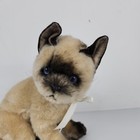 Vintage Applause Avanti Siamese Cat 1987 Realistic Plush Cat Stuffed Animal