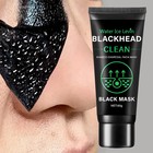 Bamboo Charcoal Black Mask Peel Off Deep Cleansing Blackhead Removal Face 60g