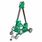 Greenlee Mvb Fully Contained Flat-free Wheels Easy-setup Mobile Versiboom Ii
