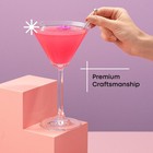 Joyjolt Olivia Martini Glasses Set Of 4 9 4 Oz Crystal Cocktail Glasses For