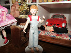Artisan Jointed Bisque Doll 1 12 Rare Vintage Collectible Boy  Brother Doll