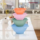 Tupperware   8-piece Heritage Square Bowl Set
