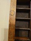 Antique Hamilton Letterpress Printer Drawer tray shadow Box