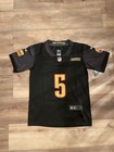 Daniels  5 Washington Black Commanders Kids Jersey Youth Medium Stitched Jersey