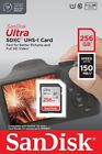Sandisk Ultra Sd Memory Card For Canon Digital Camera Eos Rebel T7 Rebel T6 77d