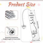 Cute Cat Bookmarks  Cat Book Lover Gifts  Women  Men  Funny Cat Gifts  Friends